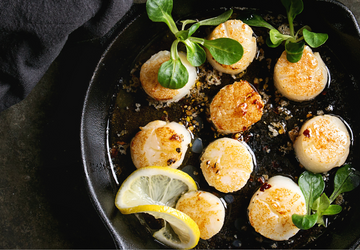 Scallops with Apple Pan Sauce