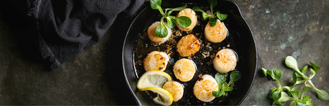 Scallops with Apple Pan Sauce